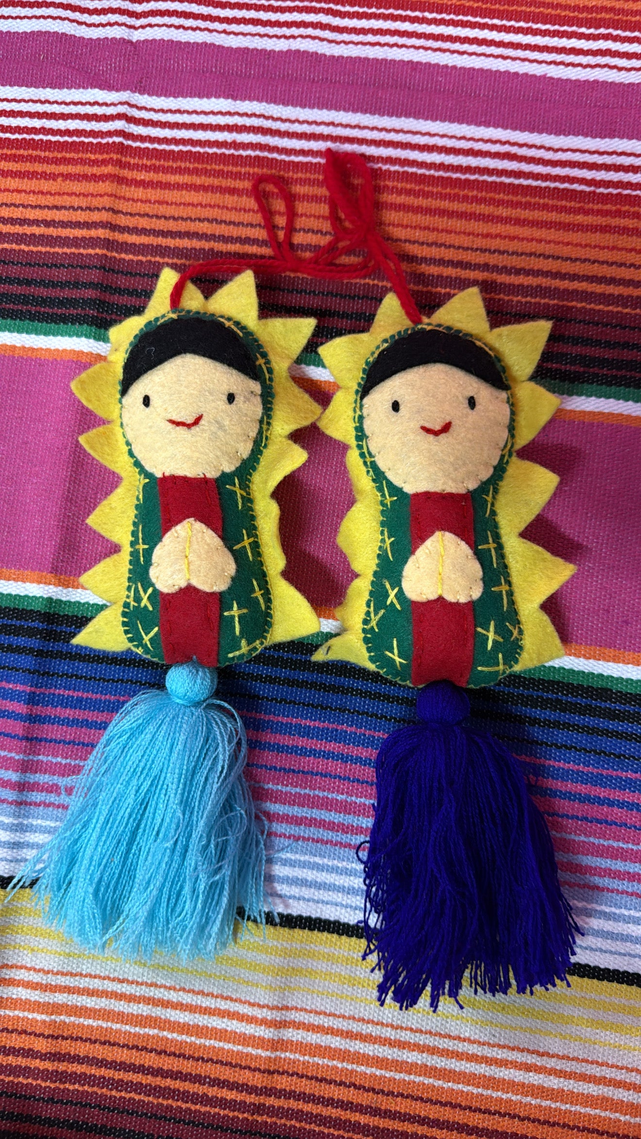 Virgencita keychain