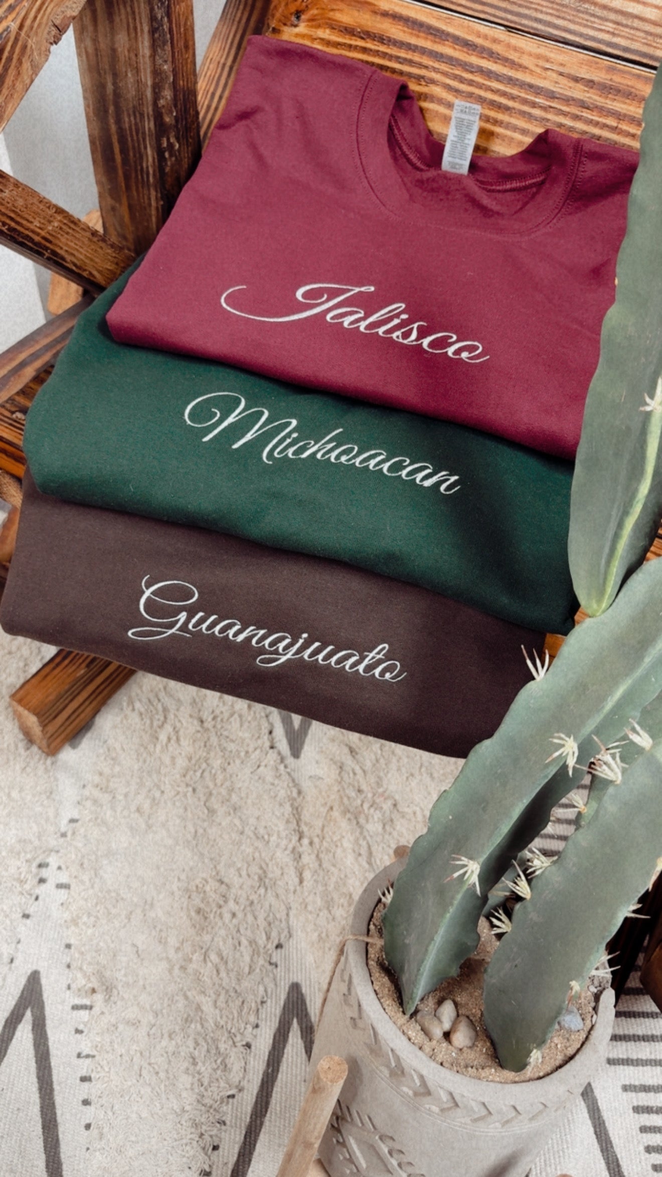 New color crewnecks any state
