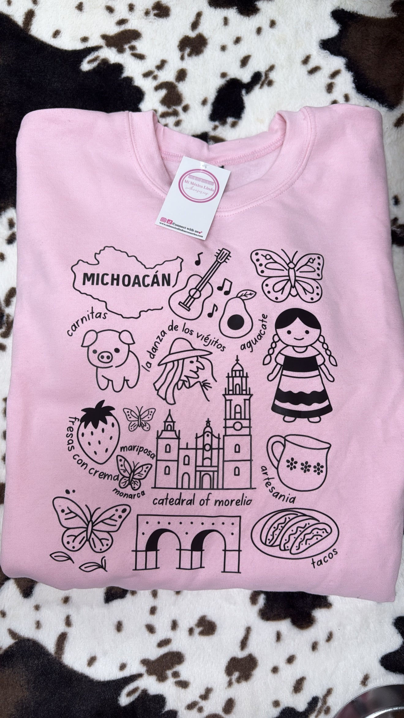 Michoacán crewneck