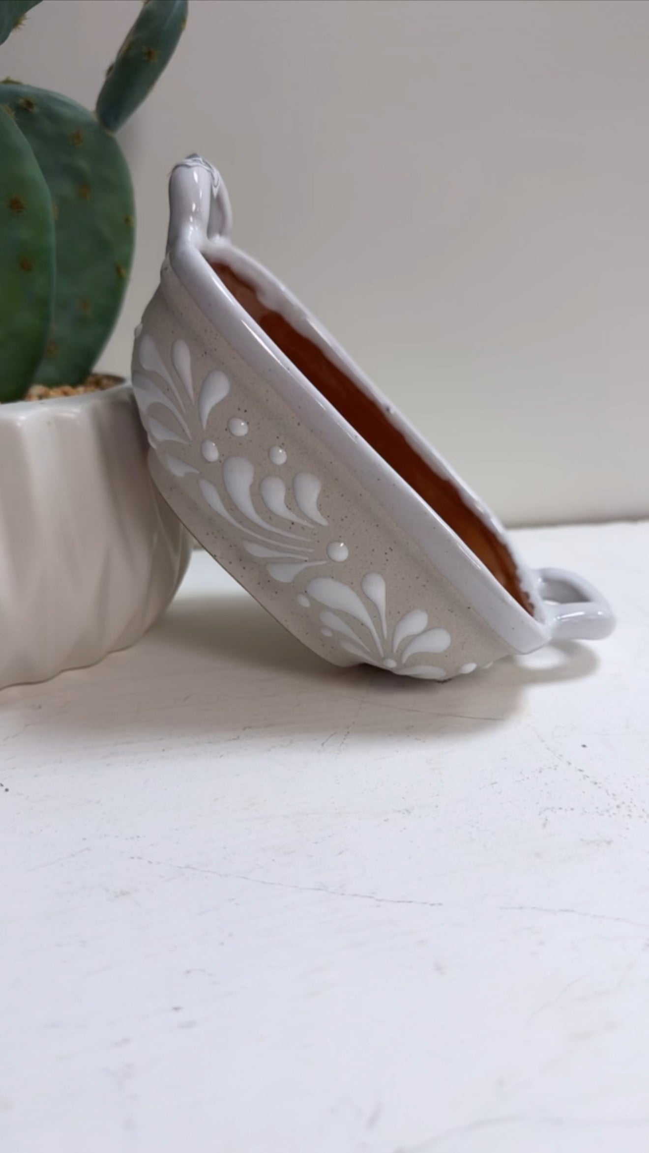 Salsera Talavera white