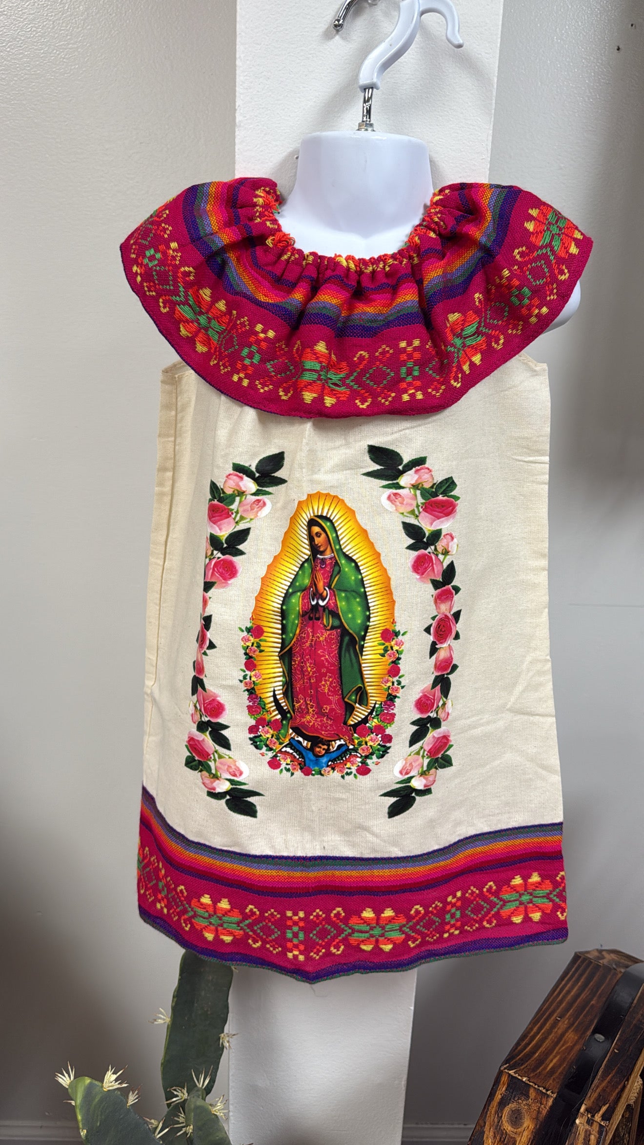 Vestido virgencita talla 4