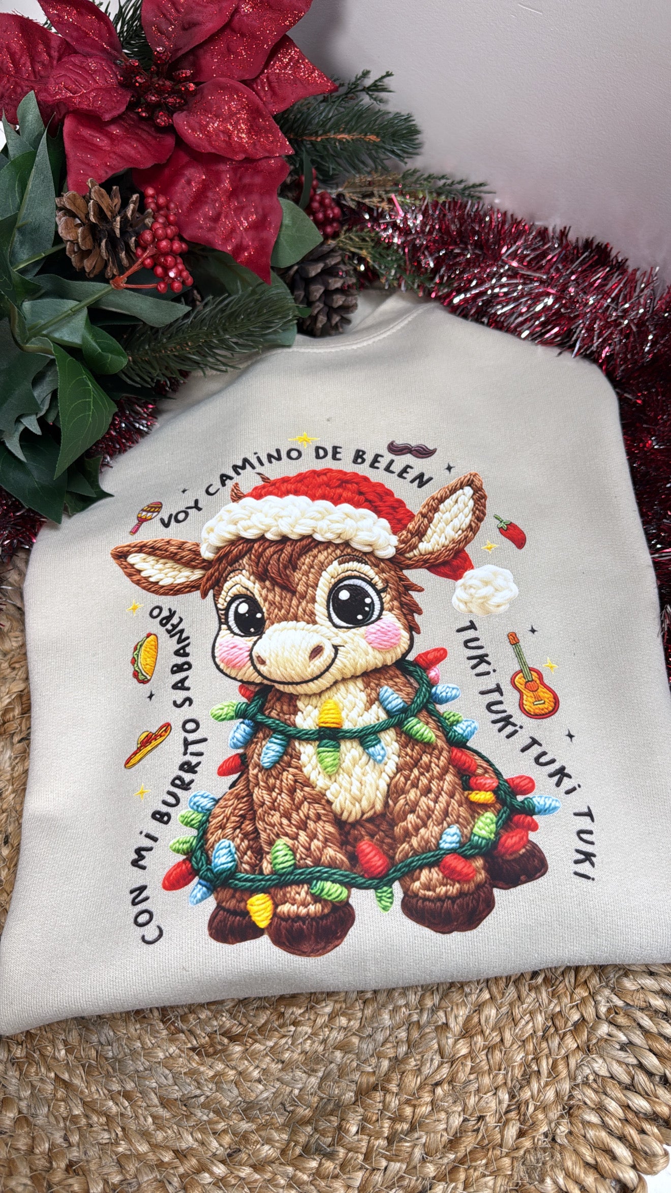 Mi burrito sabanero crewneck