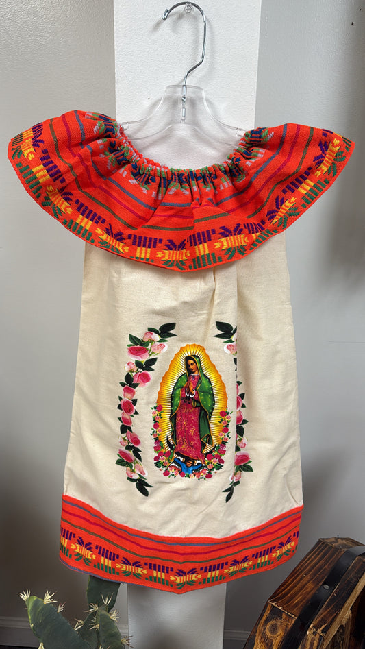 Vestido virgencita talla 6