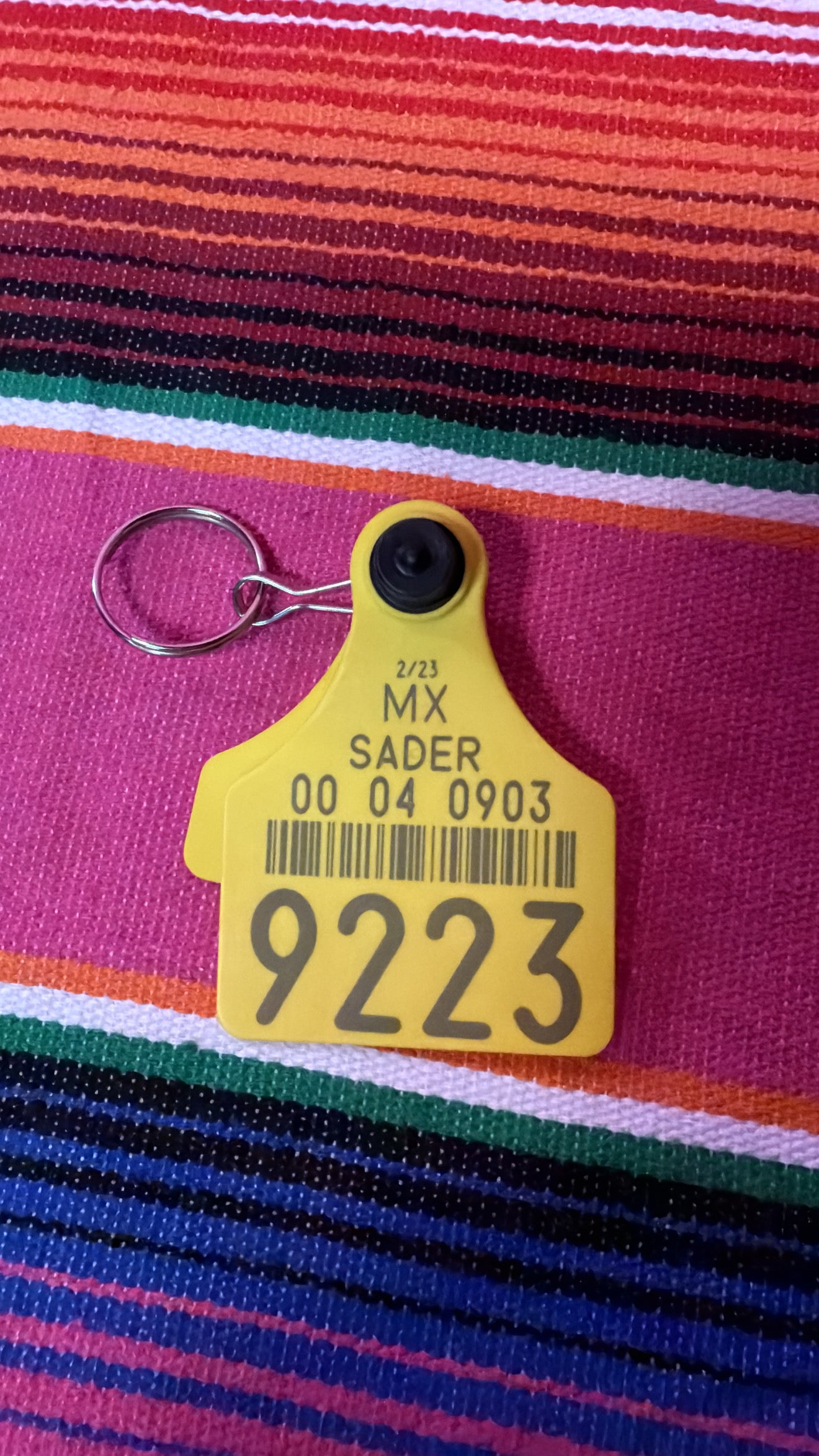 Cow tag