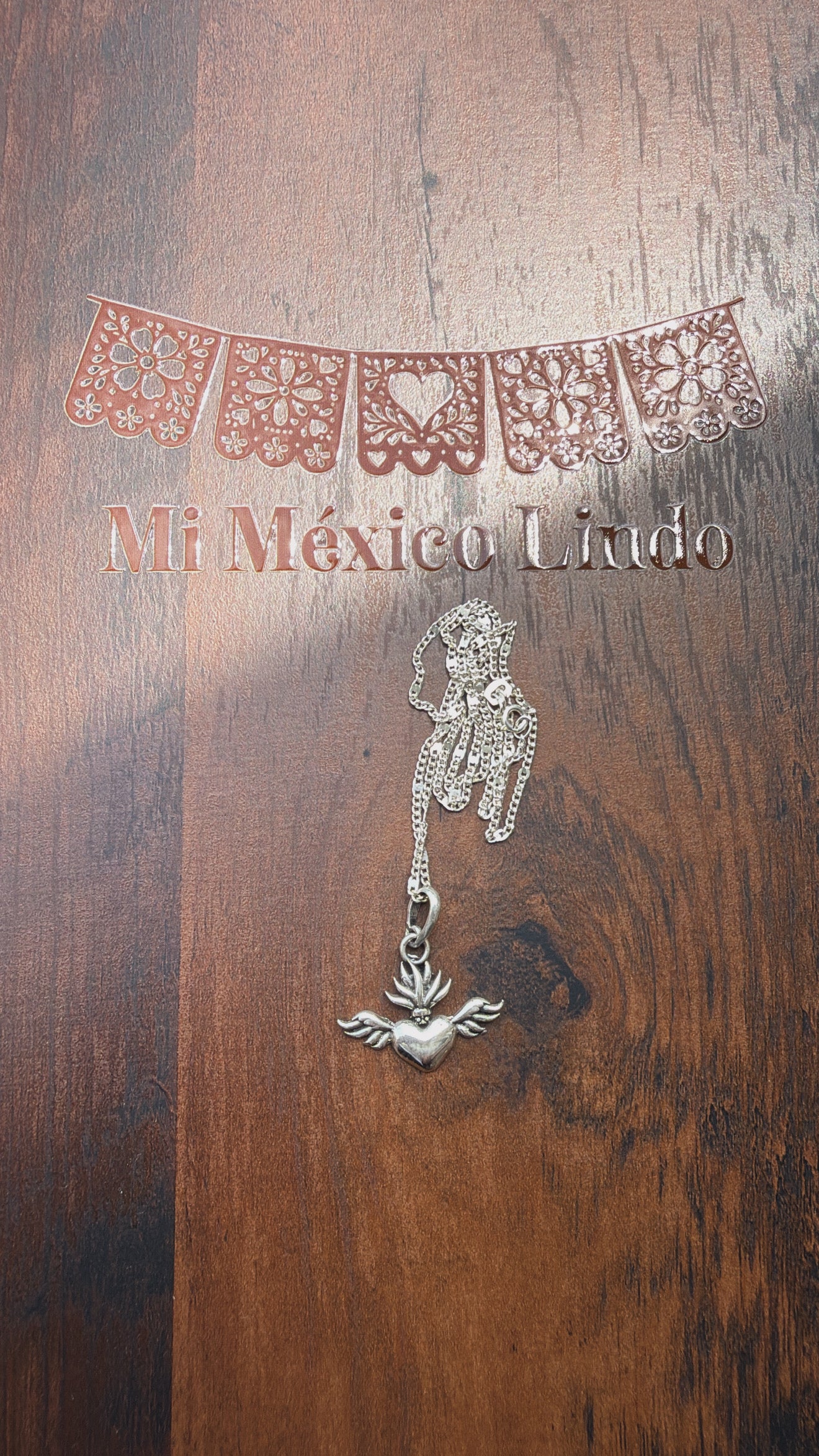 Sagrado corazón necklace plata 925