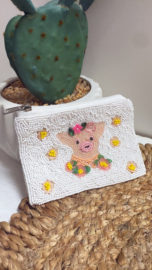 Rhinestone coin bag