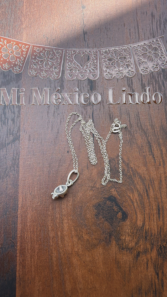 Molcajete necklace plata 925