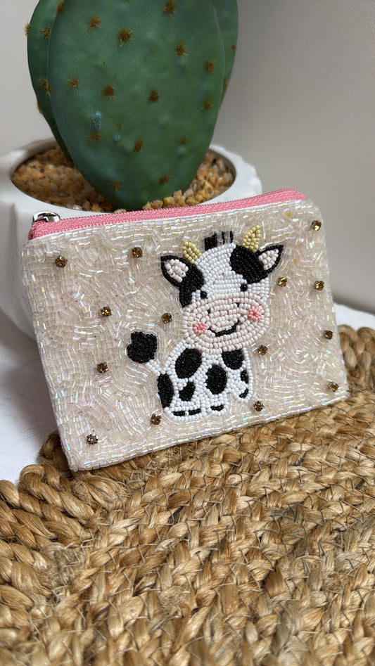 Rhinestone coin bag