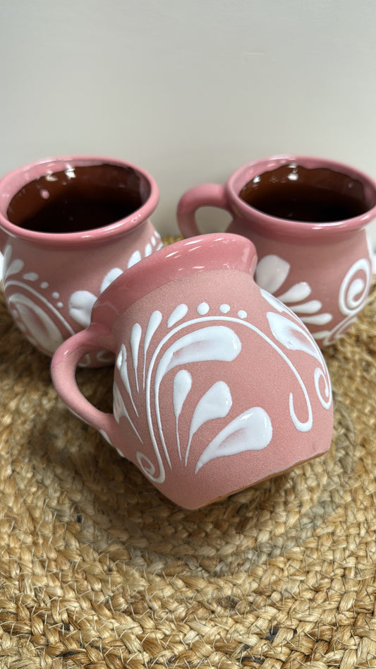 Pink taza