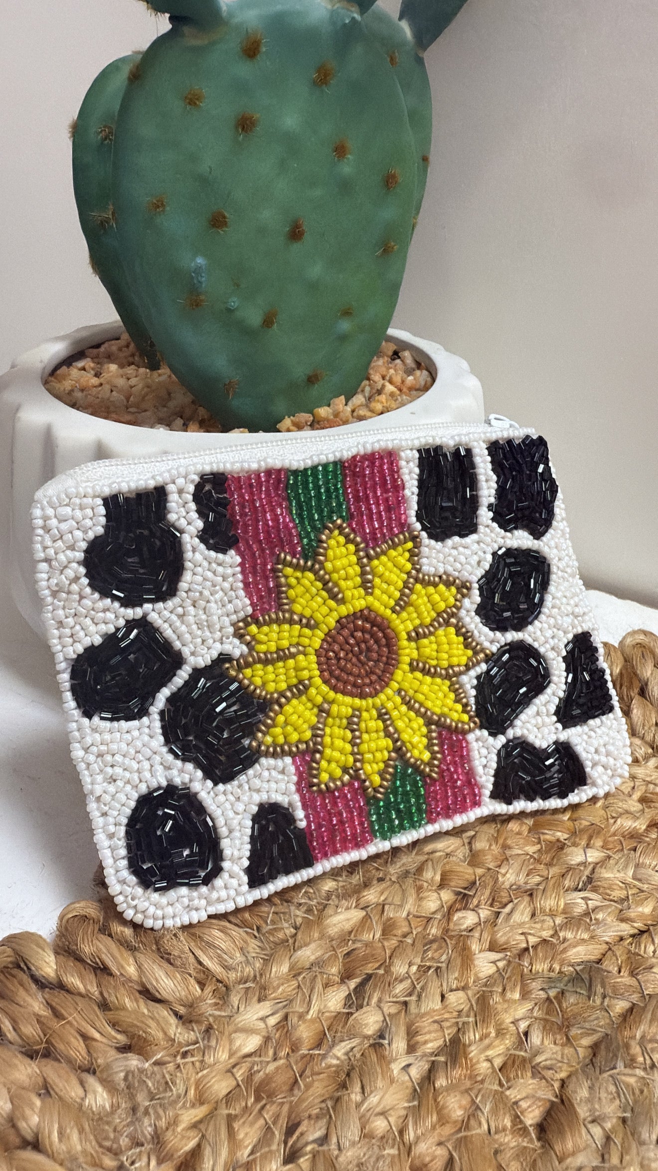 Rhinestone coin bag