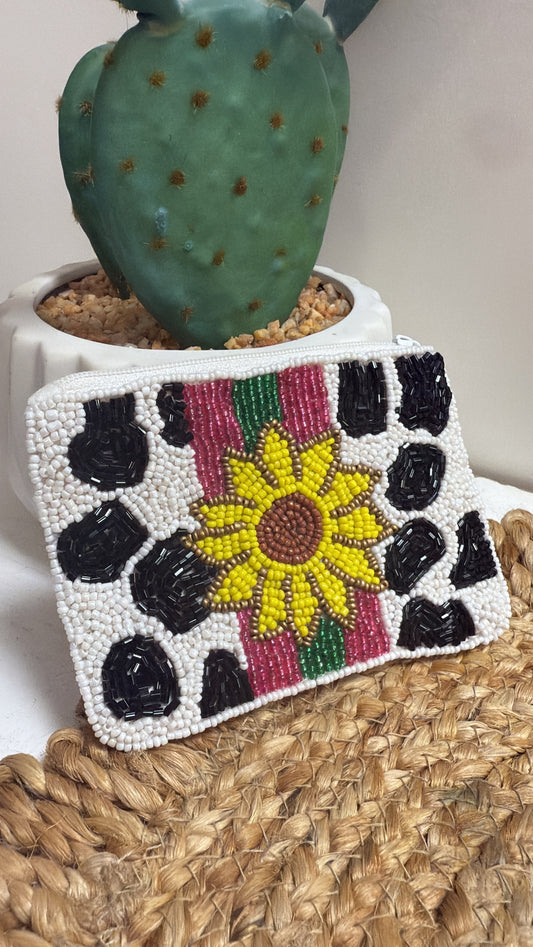 Rhinestone coin bag