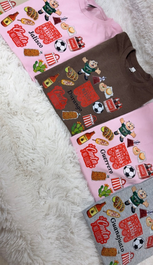 Mexico shirt states