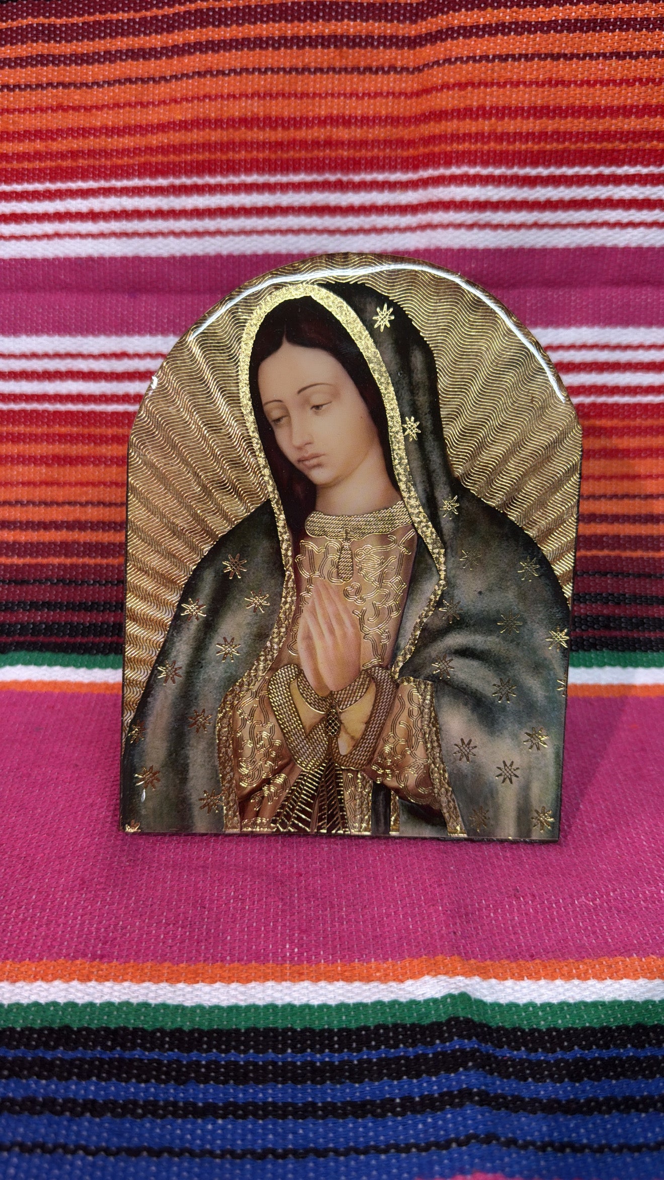 Virgencita frame already blessed