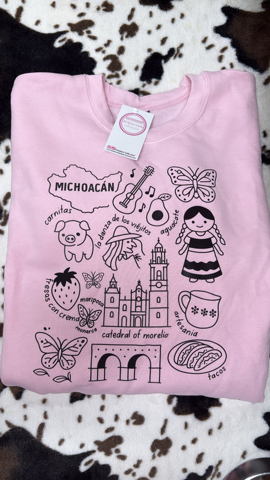 Michoacán crewneck