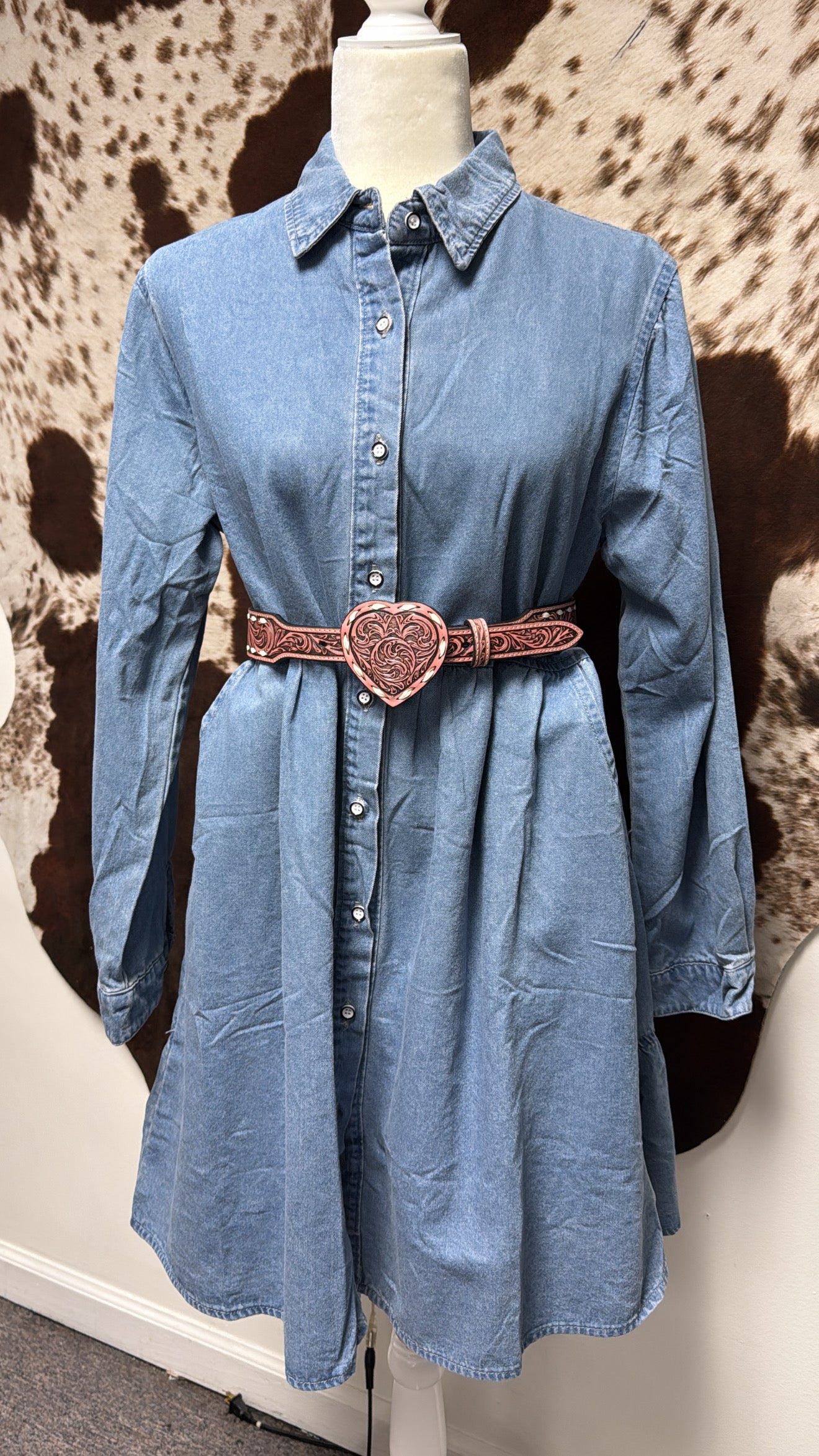 Denim dress