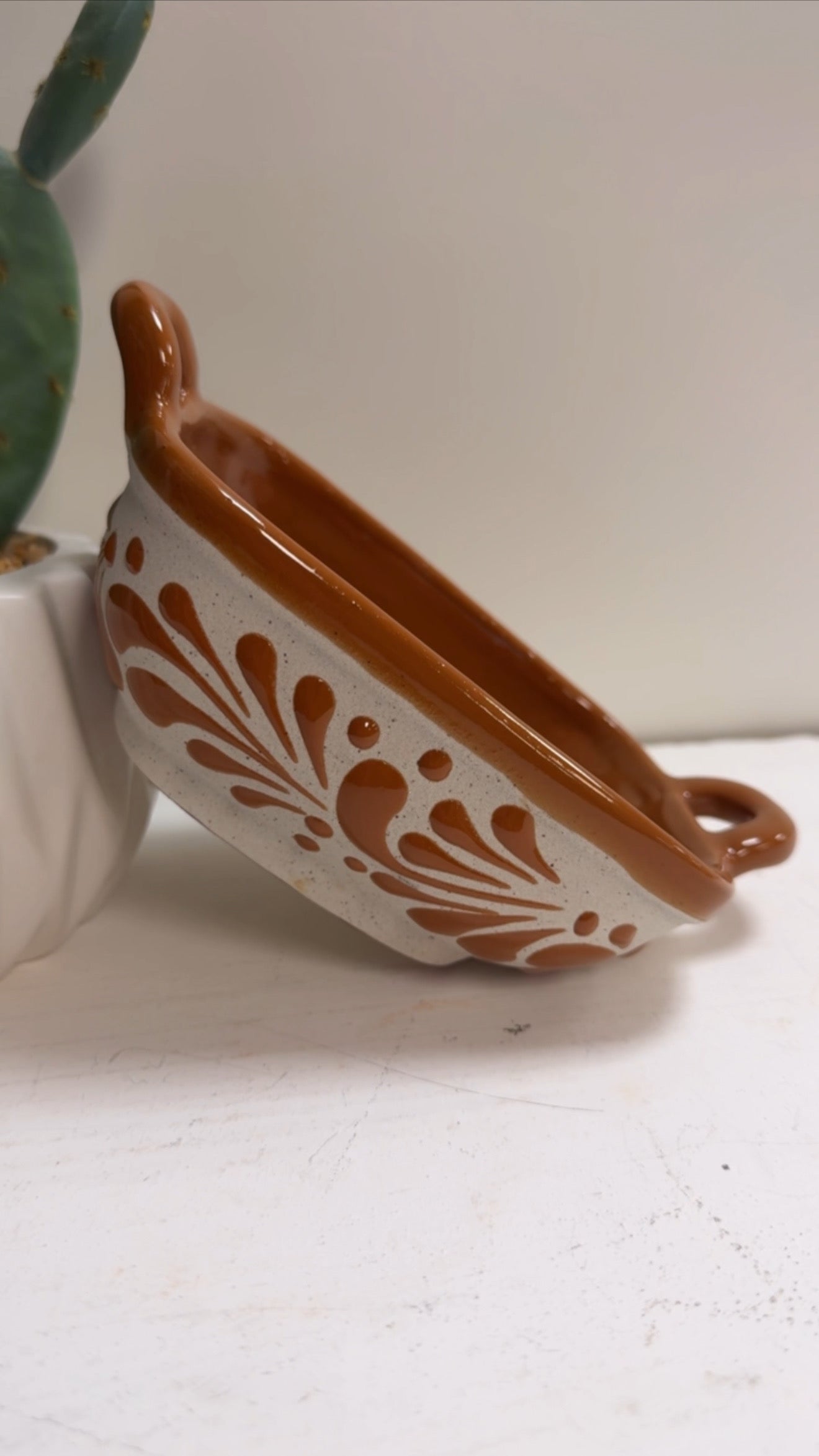 Salsera Talavera brown