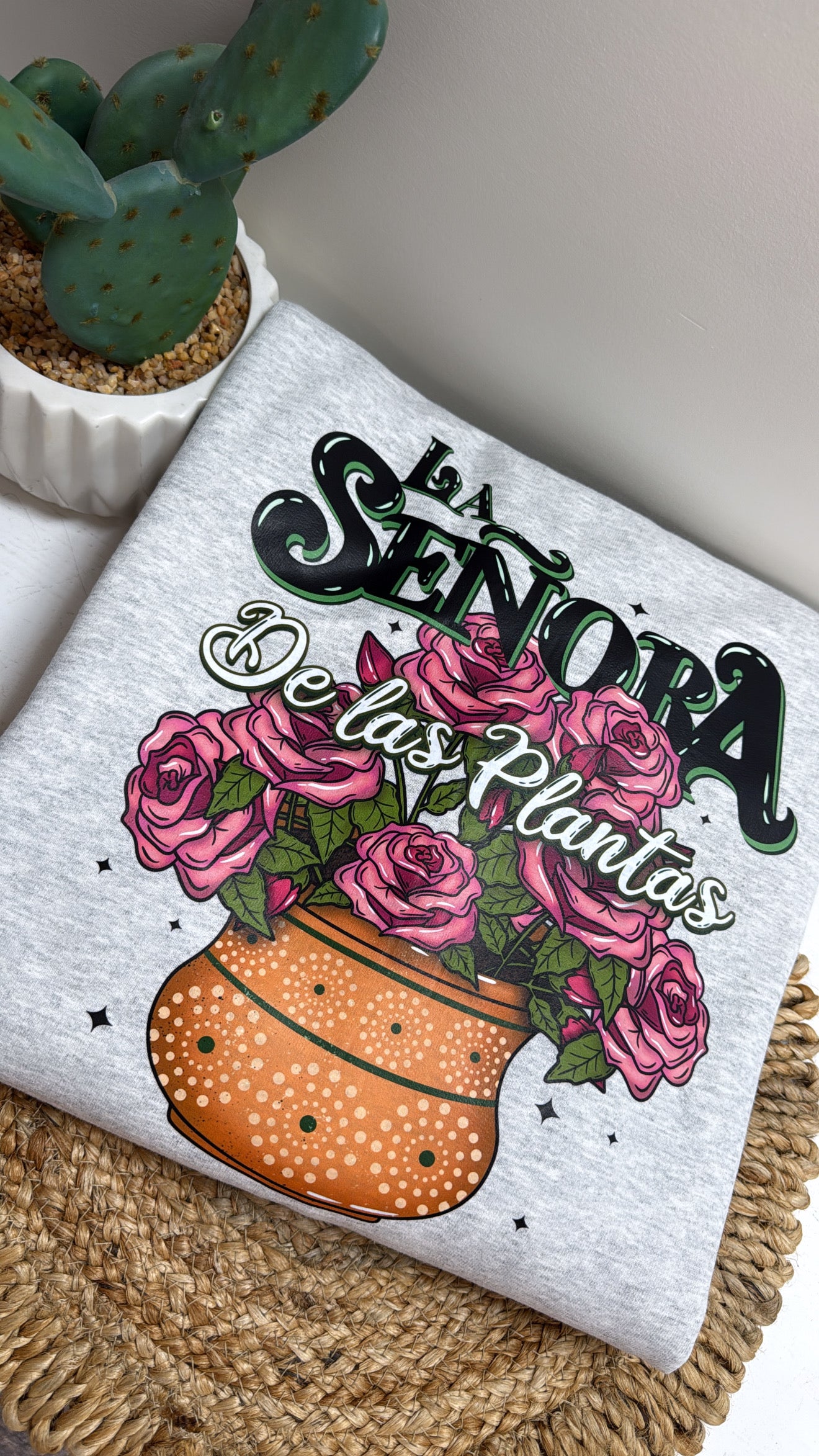La señora de las plantas