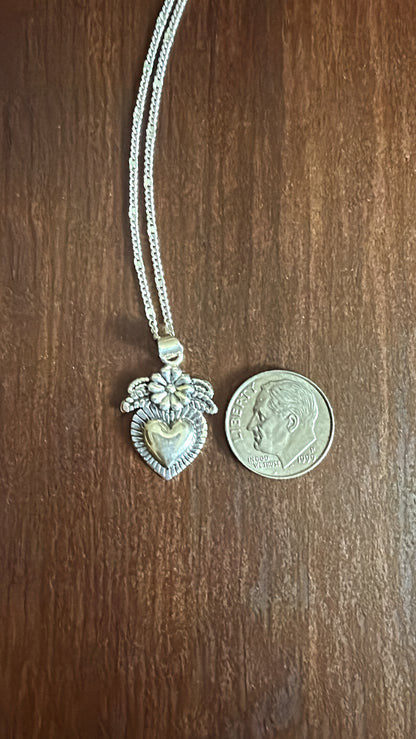 Corazón mini necklace plata 925